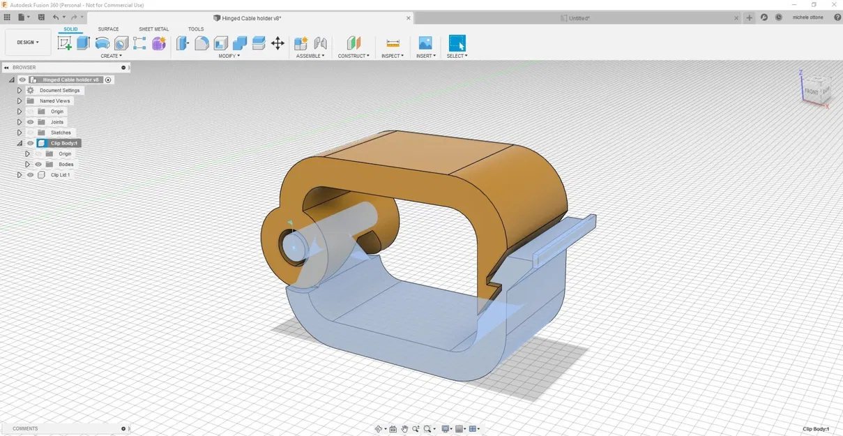 Giá đỡ cáp bản lề - Image 8