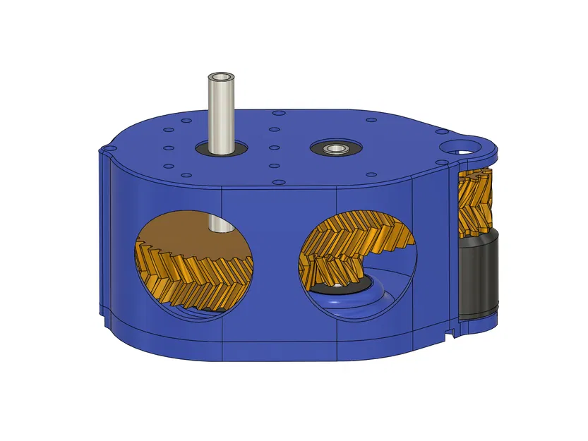 Hộp số xương cá không chổi than 14: 1 - Image 1