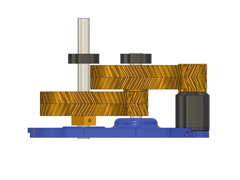 Hộp số xương cá không chổi than 14: 1 - Image 2
