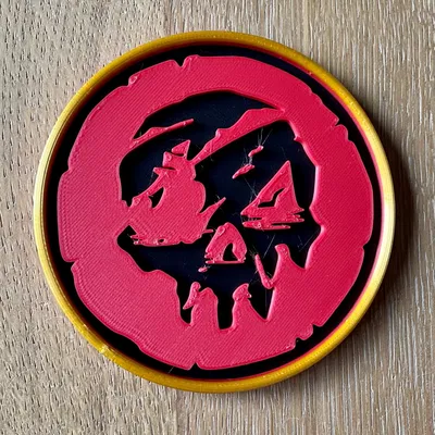 Sea of ​​Thief Coaster - Skull