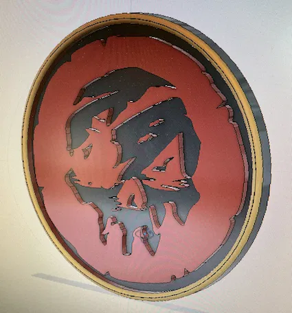 Sea of ​​Thief Coaster - Skull - Image 2