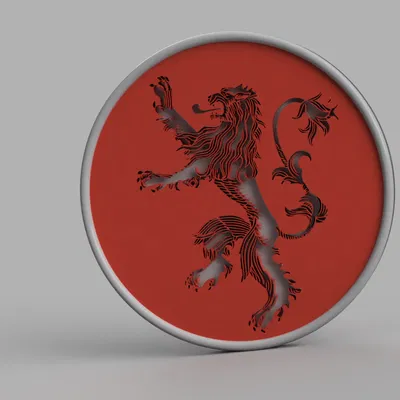 Game of Thrones Coaster - Lannister
