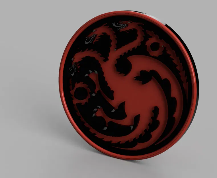 Game of Thrones Coaster - Targaryen - Image 1