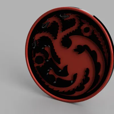 Game of Thrones Coaster - Targaryen