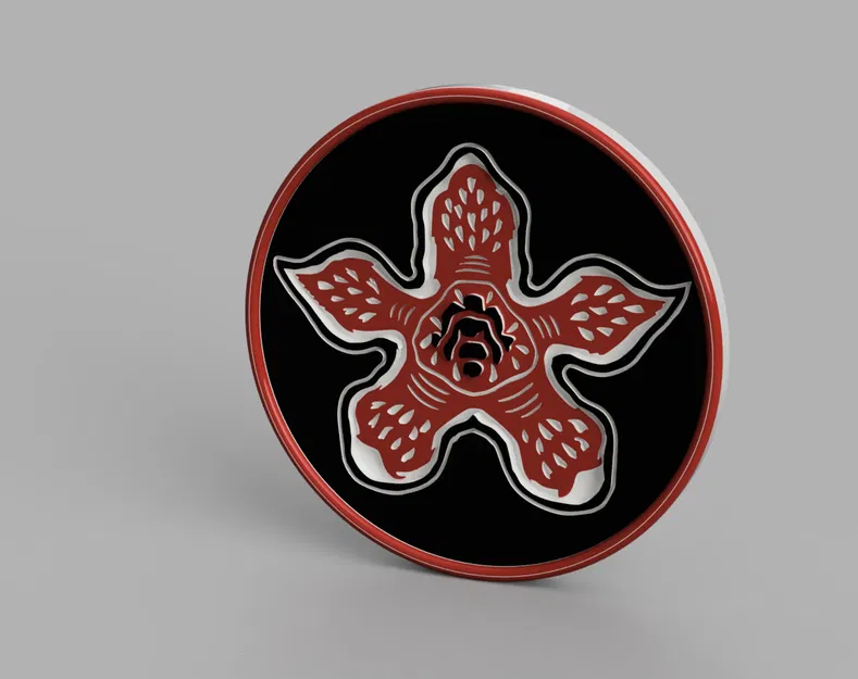 Stranger Things Coaster - Demogorgon - Image 1