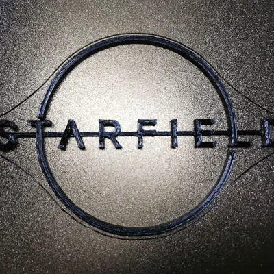 Starfield Logo Wall Art