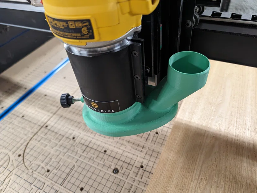 X-Carve/Shapeoko Dewalt 611 Bộ định tuyến Boot (69mm) - Image 1