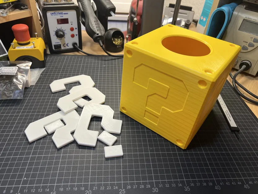 Câu hỏi đánh dấu hộp khăn mô khối xxl - Image 4