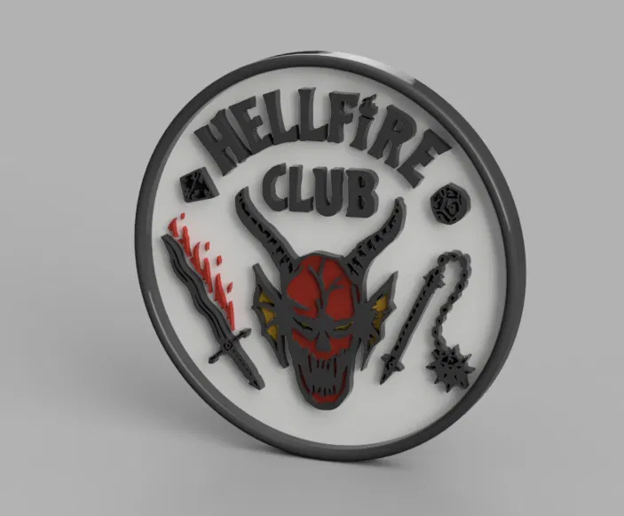 Stranger Things Coaster - Hellfire Club - Image 2
