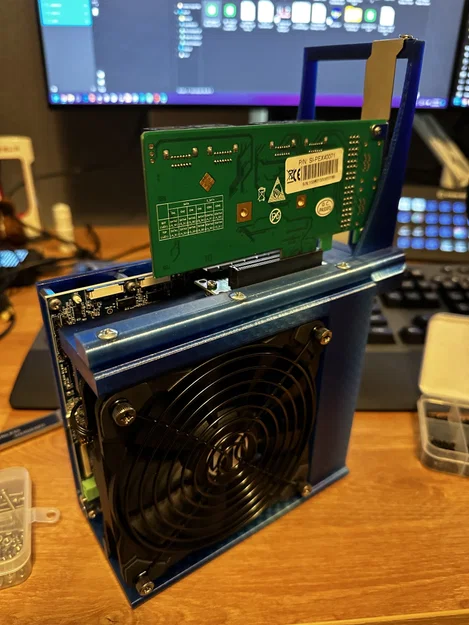AM69 StarterKit Fan Case và PCIe Riser/Chủ sở hữu - Image 1