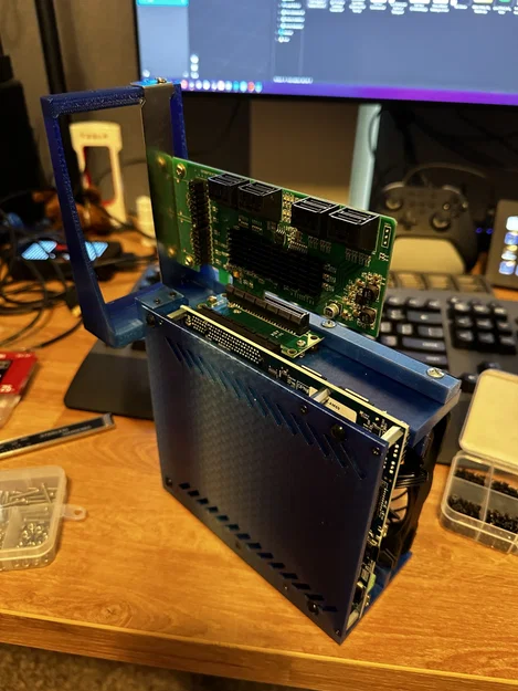 AM69 StarterKit Fan Case và PCIe Riser/Chủ sở hữu - Image 2