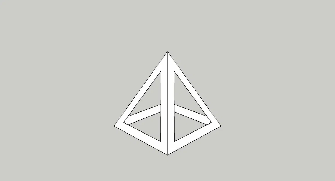 Void Kim tự tháp 10x10x10 cm - Image 1