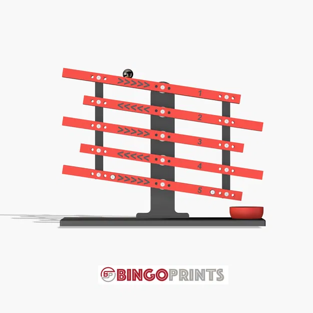 Trò chơi kỹ năng với một quả bóng và đường ray xếp tầng - Image 4