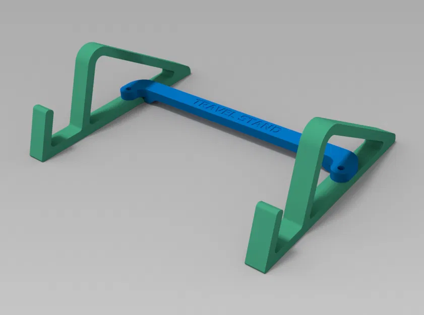 Máy tính xách tay/máy tính bảng/giá đỡ điện thoại có thể gập lại (dễ dàng để đi du lịch) - Image 1