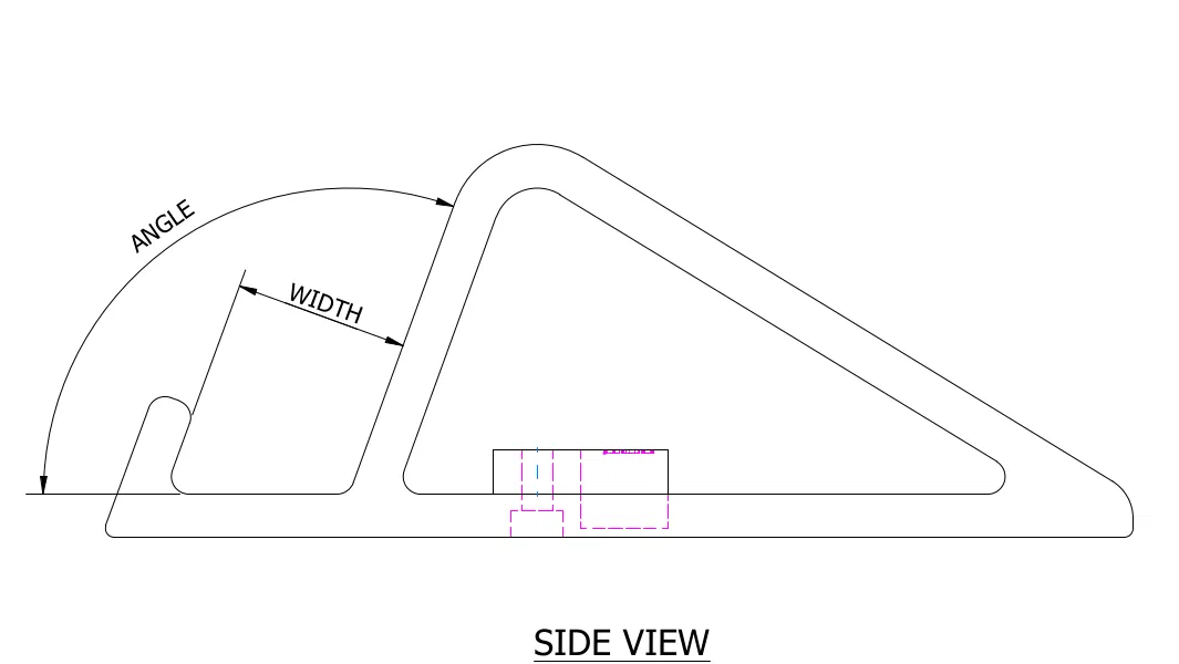 Máy tính xách tay/máy tính bảng/giá đỡ điện thoại có thể gập lại (dễ dàng để đi du lịch) - Image 3
