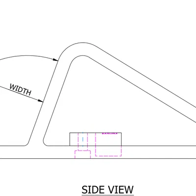 Máy tính xách tay/máy tính bảng/giá đỡ điện thoại có thể gập lại (dễ dàng để đi du lịch)