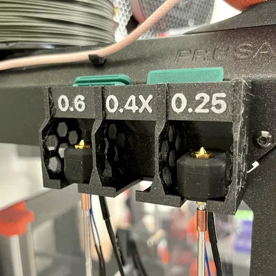 Người tổ chức vòi phun Nextruder cho vỏ Prusa gốc (kích thước nhỏ, bu lông M3)