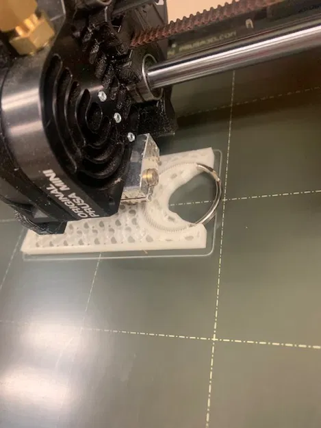 NASA Worm Keychain với Keyring nhúng. - Image 5