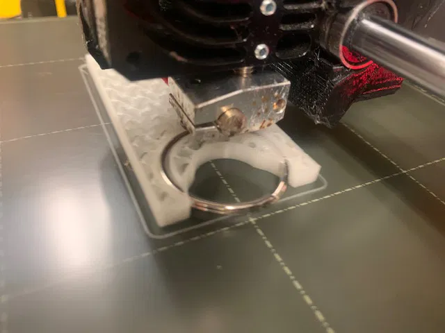 NASA Worm Keychain với Keyring nhúng. - Image 6