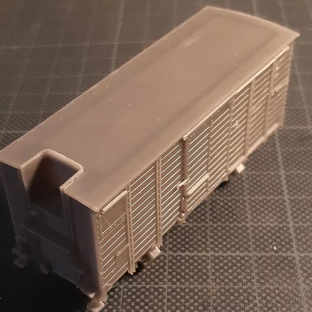 H0M 1000mm Gun Wagon 99-02-25 (1/87) - Image 2