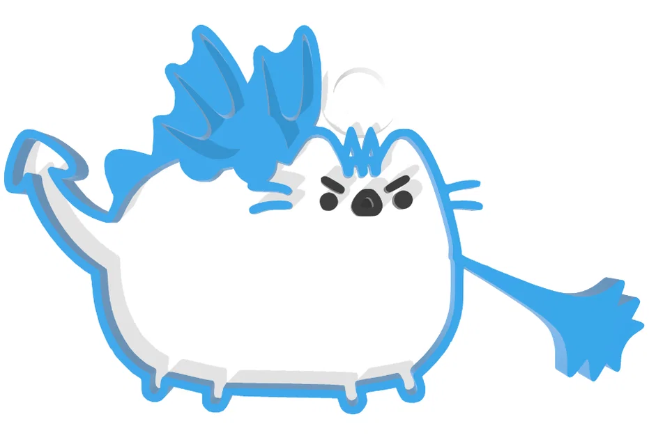 Bông tai mèo rồng - Multi Color - Image 2