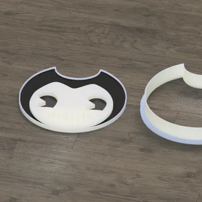 Bendy và máy cắt cookie và tem cookie ink