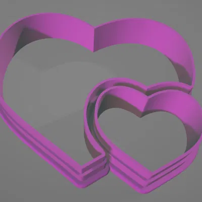 Máy cắt cookie Valentine - trái tim