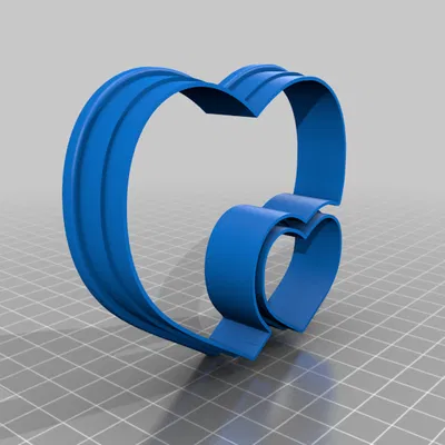 Máy cắt cookie Valentine - trái tim