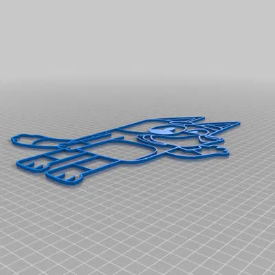 Bluey & Bingo 2D Wall Art