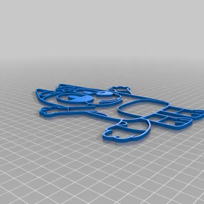 Bluey & Bingo 2D Wall Art