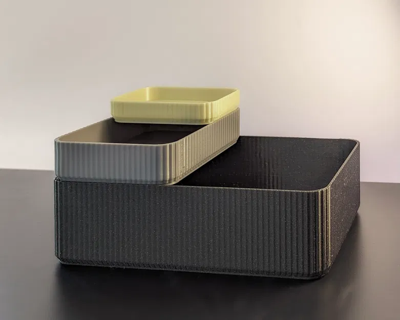 Bộ khay thiết kế có thể xếp chồng - Image 1