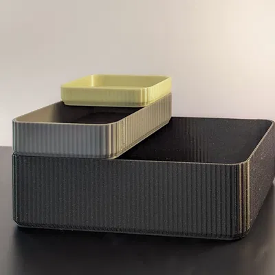 Bộ khay thiết kế có thể xếp chồng