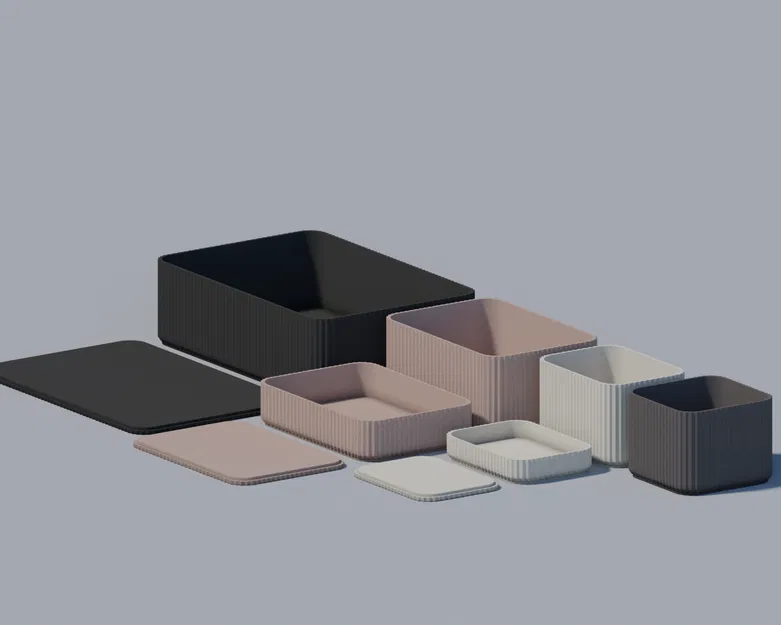 Bộ khay thiết kế có thể xếp chồng - Image 2