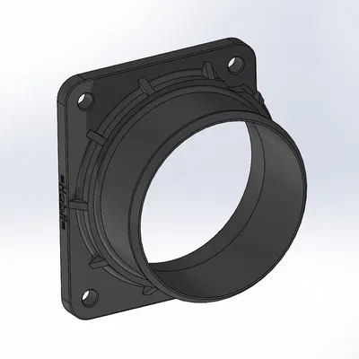 Airbox mặt bích đến 3 "(Xóa MAF) cho Nissan S13 CA18Det