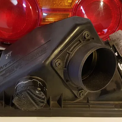 Airbox mặt bích đến 3 "(Xóa MAF) cho Nissan S13 CA18Det