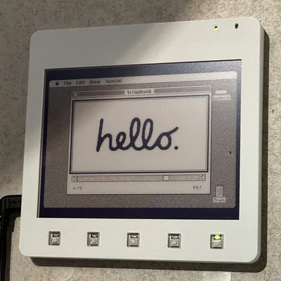 Trường hợp Pimoroni Inky khung 5.7 "(Thicc Ver.)