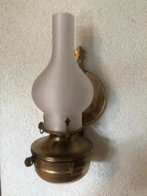 Trang trí thủy tinh đèn dầu - Image 1