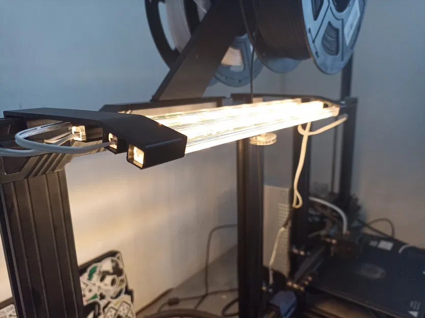 LED Bar Mount Anycubic Kobra Neo - Image 1