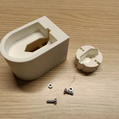 Người giữ bộ sạc Philips Sonicare với phích cắm Schuko