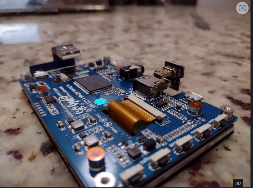 Waveshare 4.3 "HDMI USB-Touch, Phiên bản B Tràn nhà ở Voron 2.4 - Image 2