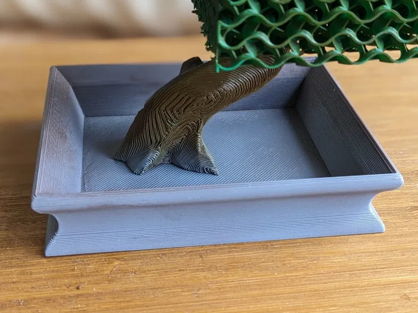 Bình bonsai cũ trơn - Image 1