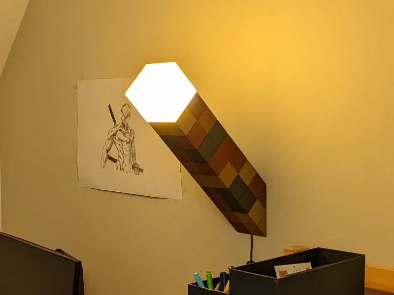 Đèn tường ngọn đuốc Minecraft - Image 2