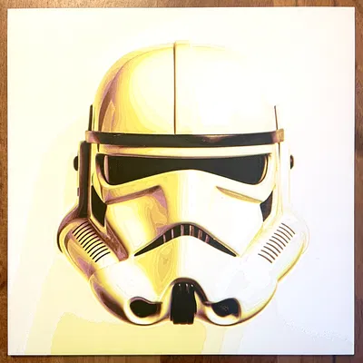 Chân dung quân nhân đầy màu sắc