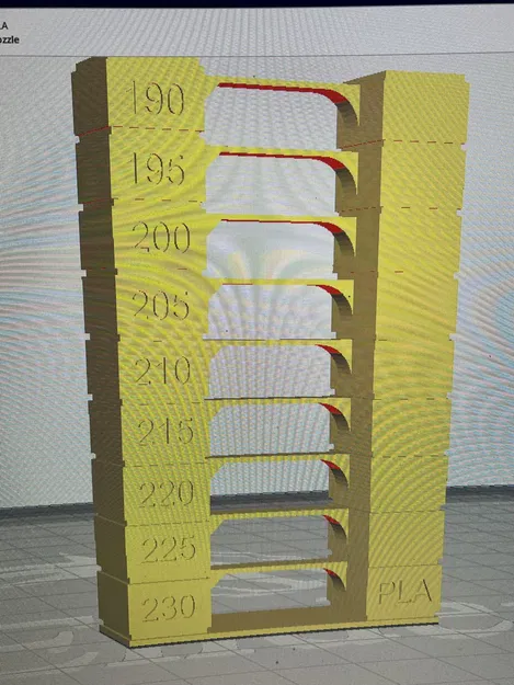 230-190 PLA ​​Temp Tower - Image 1