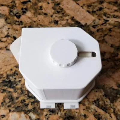 EZ Loading Wall Mount Label Dister (với tệp bước)