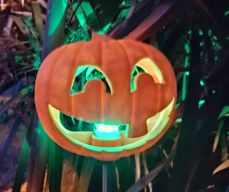 Halloween Yard Solar RGB LED Toppers (Ghost, Bat và Jack-O-Lantern) - Image 4