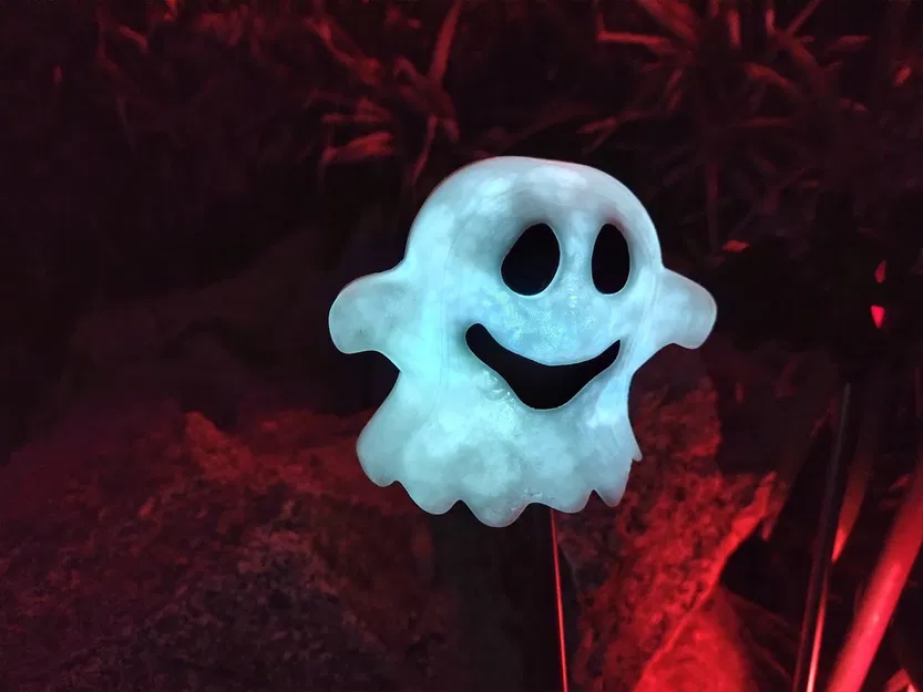 Halloween Yard Solar RGB LED Toppers (Ghost, Bat và Jack-O-Lantern) - Image 5