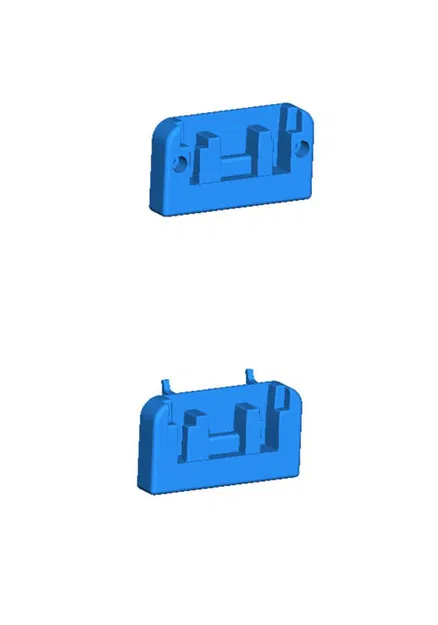 Giá đỡ bộ sạc pin Black & Decker tối đa 20V (với tùy chọn gắn bảng điều khiển 1 ") - Với tệp bước - Image 2