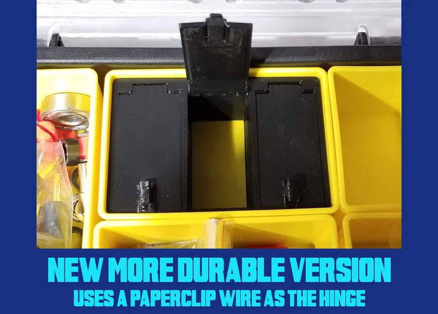 Nhà tổ chức Stanley 014725R - Thùng khoang trung bình 3 có nắp đậy (phối lại để sử dụng bản lề được ghim) - Image 1