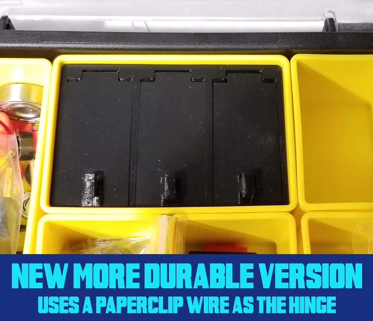 Nhà tổ chức Stanley 014725R - Thùng khoang trung bình 3 có nắp đậy (phối lại để sử dụng bản lề được ghim) - Image 2